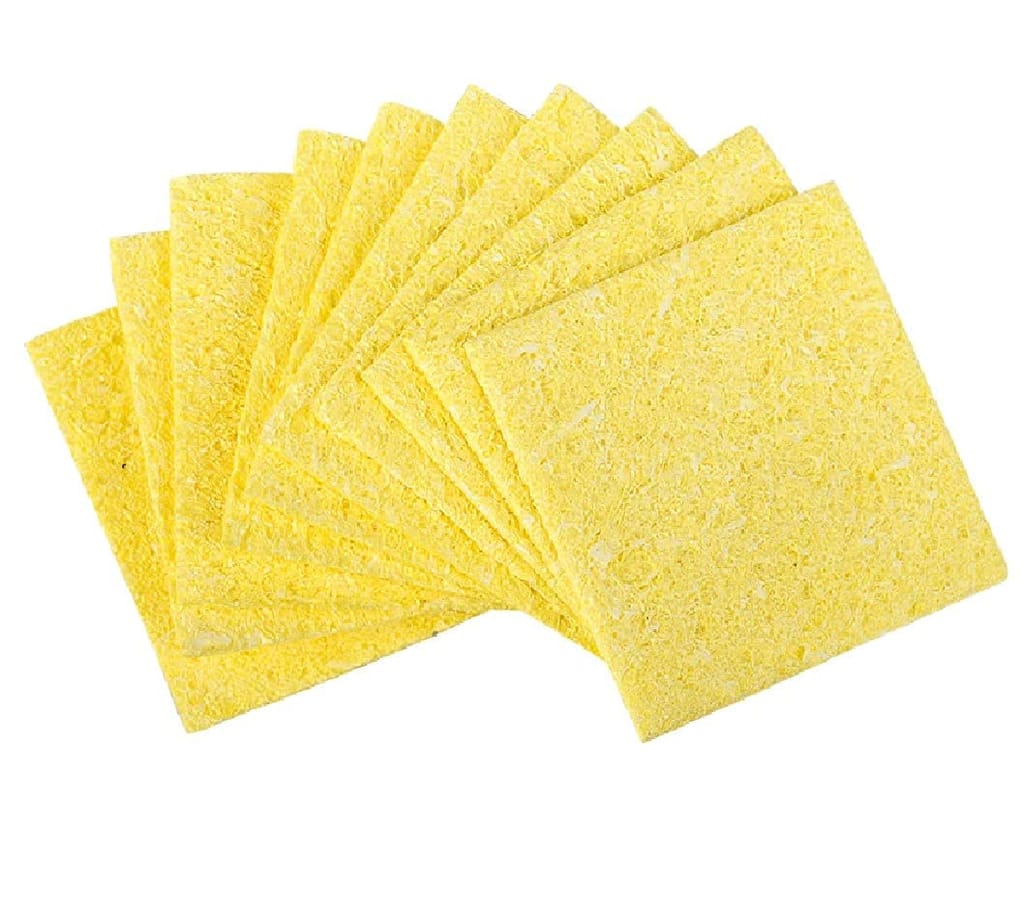 Sponge For Cleaning Soldering Iron Bit Solder or Tip Welding Clean Pad (Pack of 12) view 2