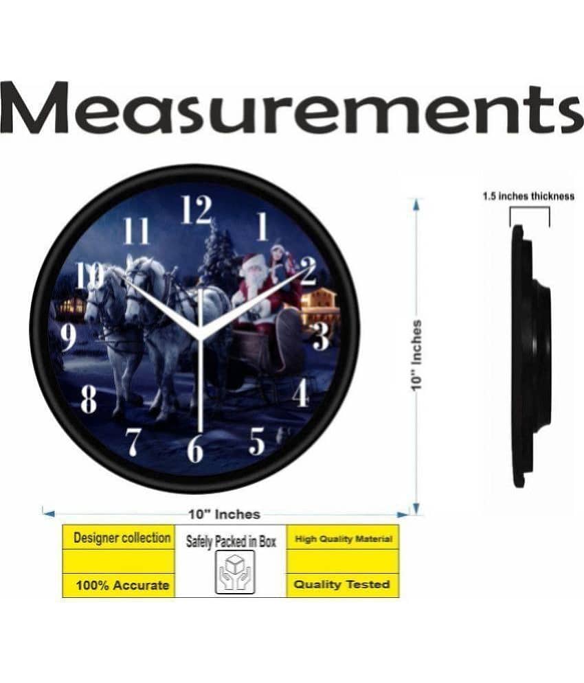 KP CRAFT Circular Analog Wall Clock view 2