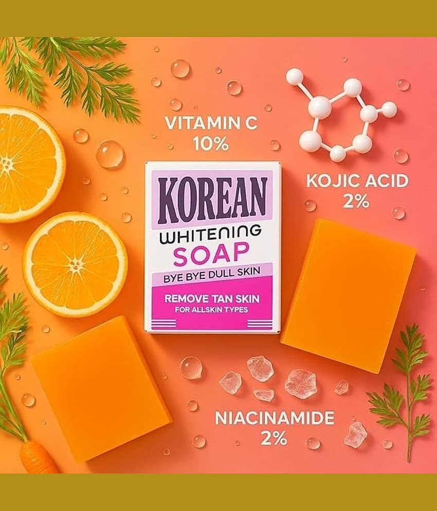 SUDAMA LIFESTYLE Beauty KOREAN SOAP Soap for Normal Skin ( Pack of 1 )