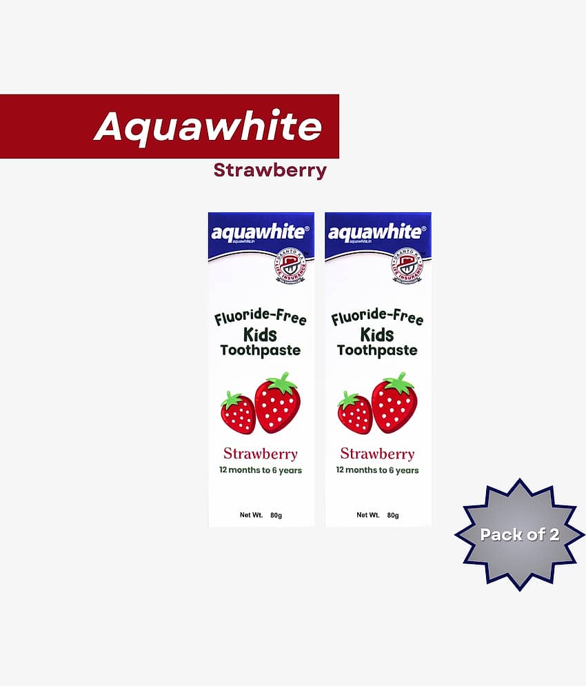 aquawhite Whitening Toothpaste Gel Pack of 2