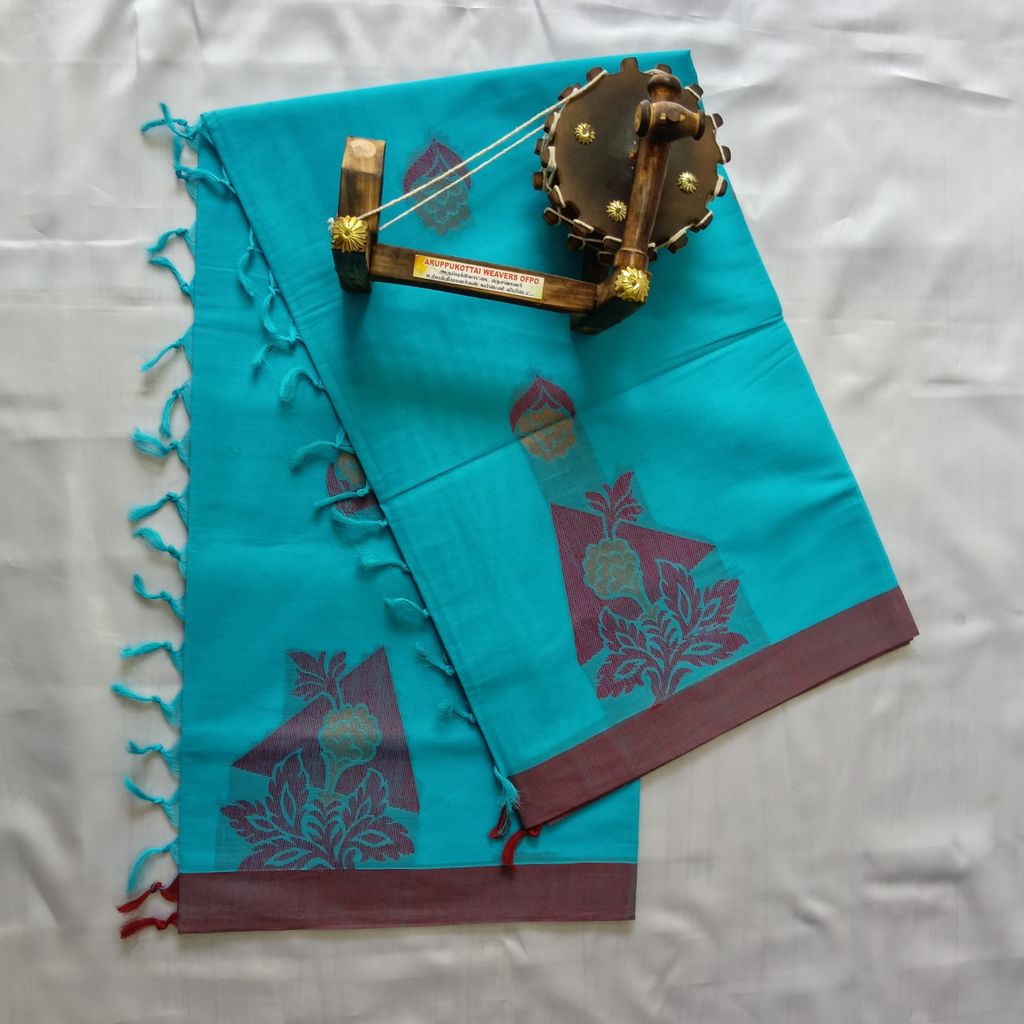 Pure Cotton Saree with Blouse