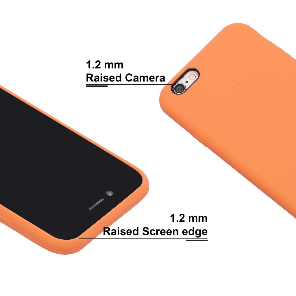 LIRAMARK Liquid Silicone Soft Back Cover Case for Apple iPhone 6 / 6S view 2