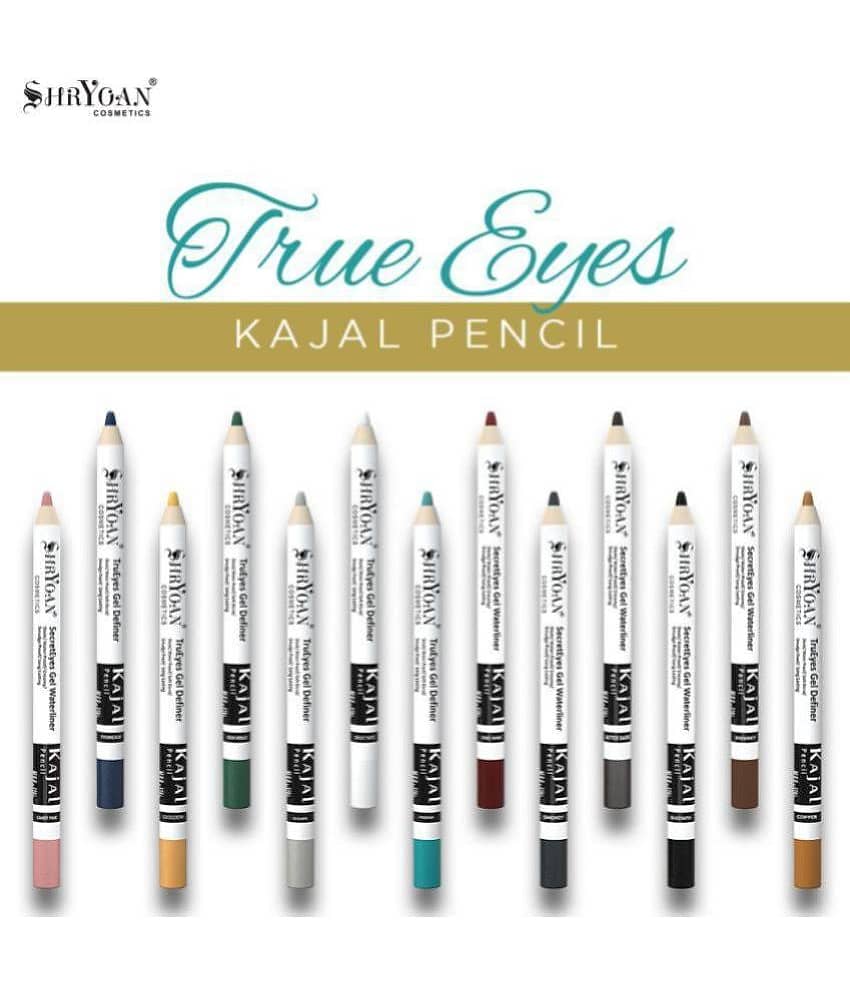 shryoan - Nude Natural Kajal 1 g Pencil ( Pack of 1 ) view 2