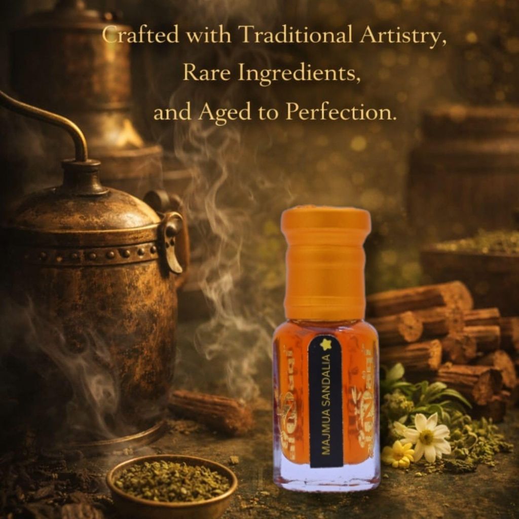 alNaqi MAJMUA SANDALLA attar-6ml | For Men And Women | Pack Of 1 | Original & 24 Hours Long Lasting Fragrance | Most Wanted Arabian Aroma | (unisex) view 2