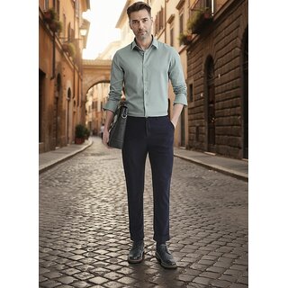 Casualbud PISTA Men's Cotton Regular Fit Shirt view 2