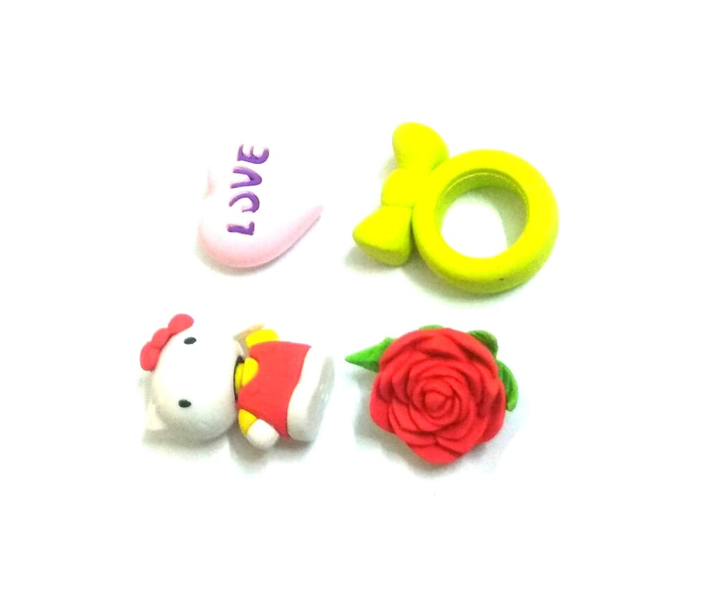 Nawani 4 pic Doll Accessories Erasers for Kids view 2