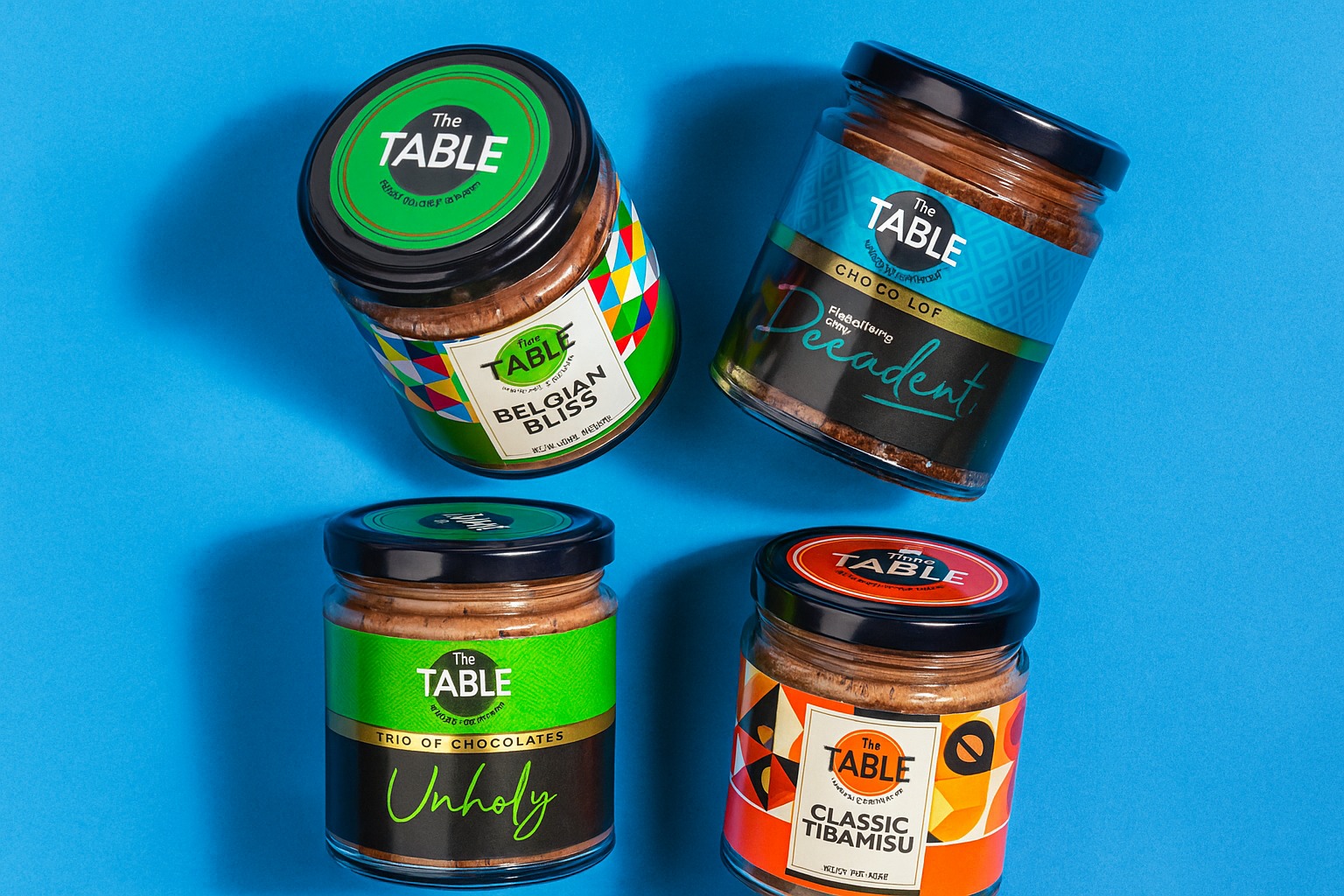 Family pack of 4 jars