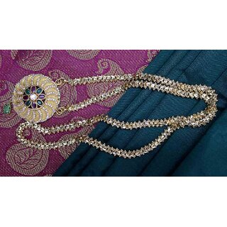 S L GOLD Micro Plated Shruti Doller Chain N26 view 2