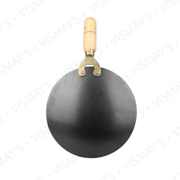 VISMAY'S Pure Iron Tawa with Unique Smooth Edges Thawa-9.5 Inch view 2