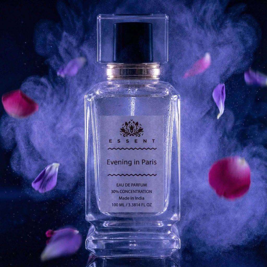 Essent Perfumes Evening in Paris Eau de Parfum (EDP) – Classic Nostalgic Powdery Floral Long Lasting Perfume – Unisex Fragrance view 2