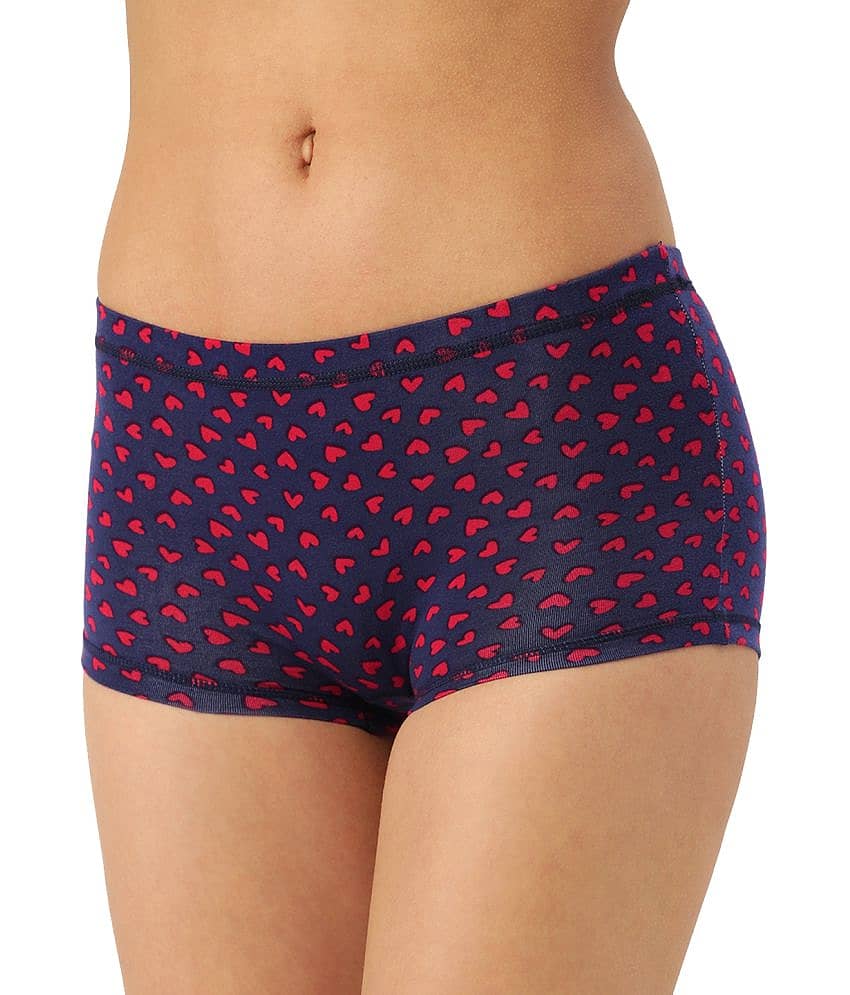 Leading Lady Pack of 3 Cotton Solid Women's Boy Shorts ( Multi Color ) view 2