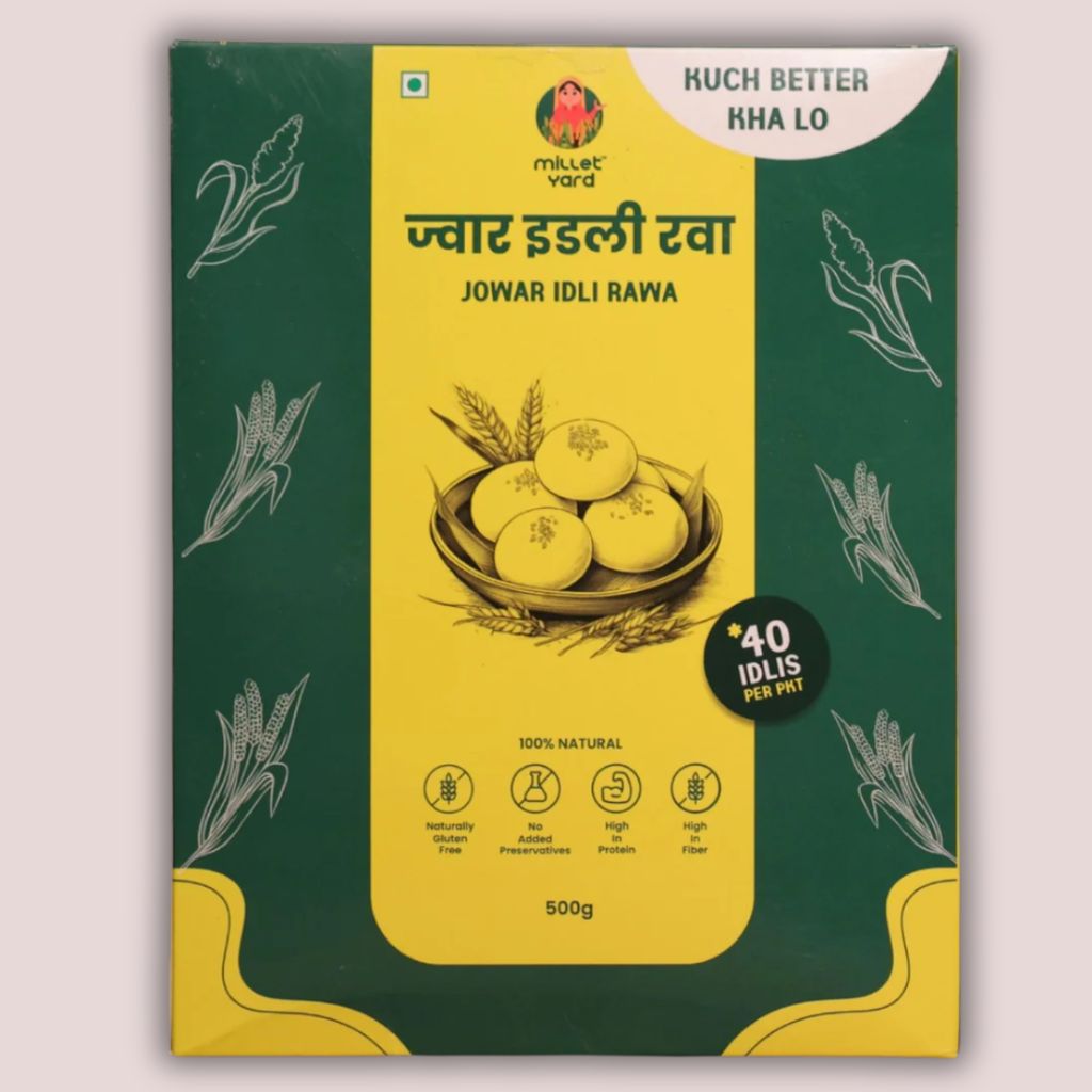 Millet Yard Jowar Idli Rawa - 500gm