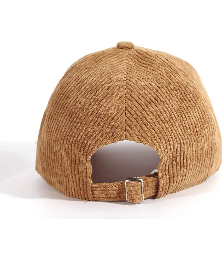 Babji Pack of 1 Cotton Blend Men's Cap ( Beige ) view 2