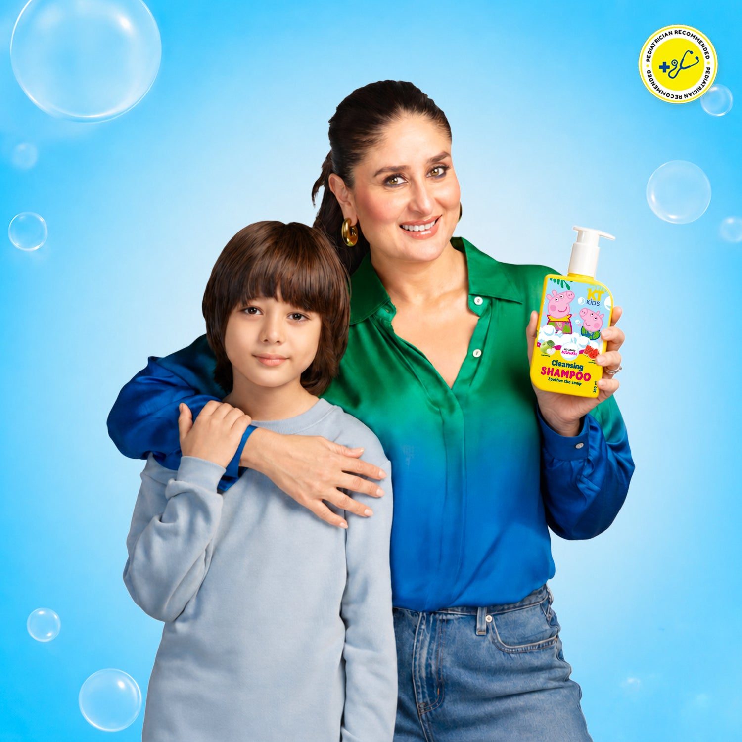 KT Kids Peppa Pig Gentle Cleansing Shampoo – 200ml view 2