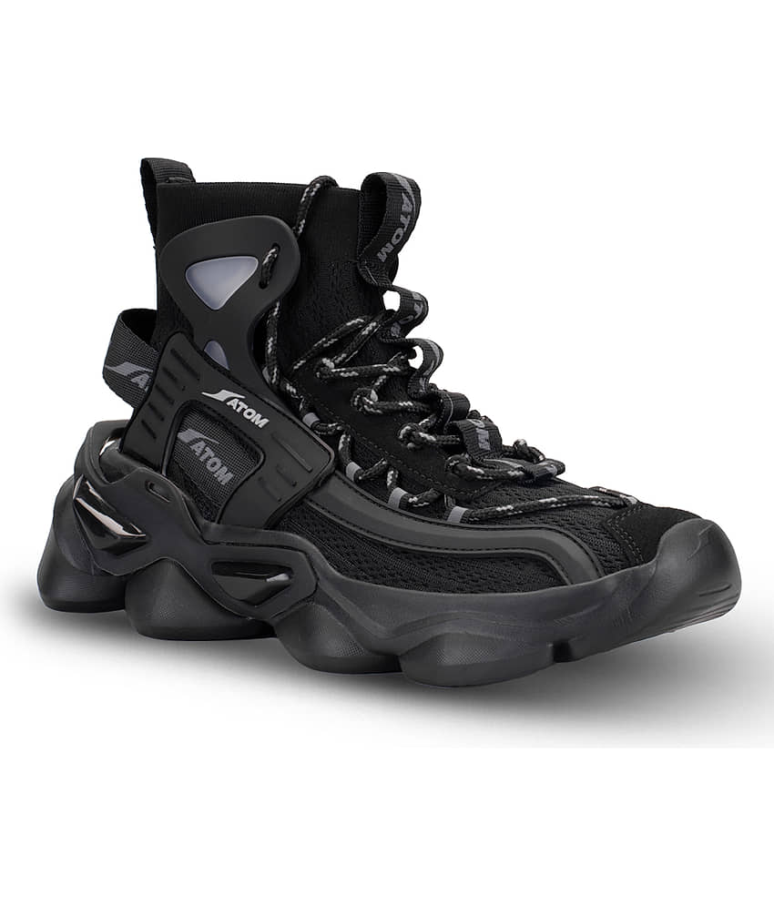 ATOM Gansta1 Black Men's Sneakers view 2