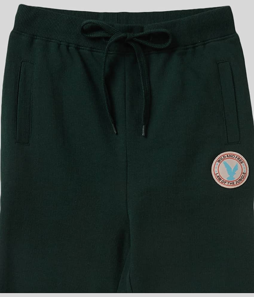 Cub Mcpaws Pack of 1 Boys Cotton Blend Trackpant ( Green ) view 2