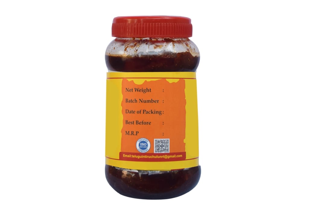 Telugu Inti Ruchulu Chicken Pickle view 2