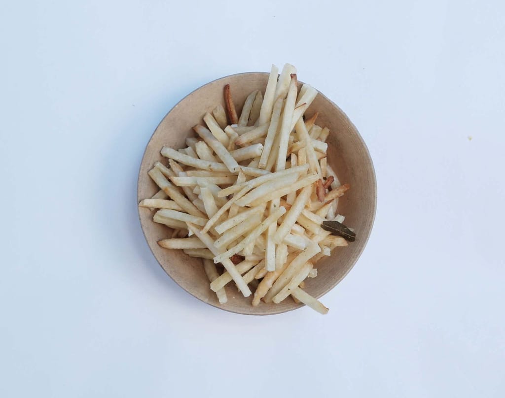 CRUNCHIZZ TAPIOCA STICK Chips I Crunchy, Authentic Kerala Snack I Gluten-Free I No Artificial Additives I Perfect Tea-Time Bites I Pack of One view 2