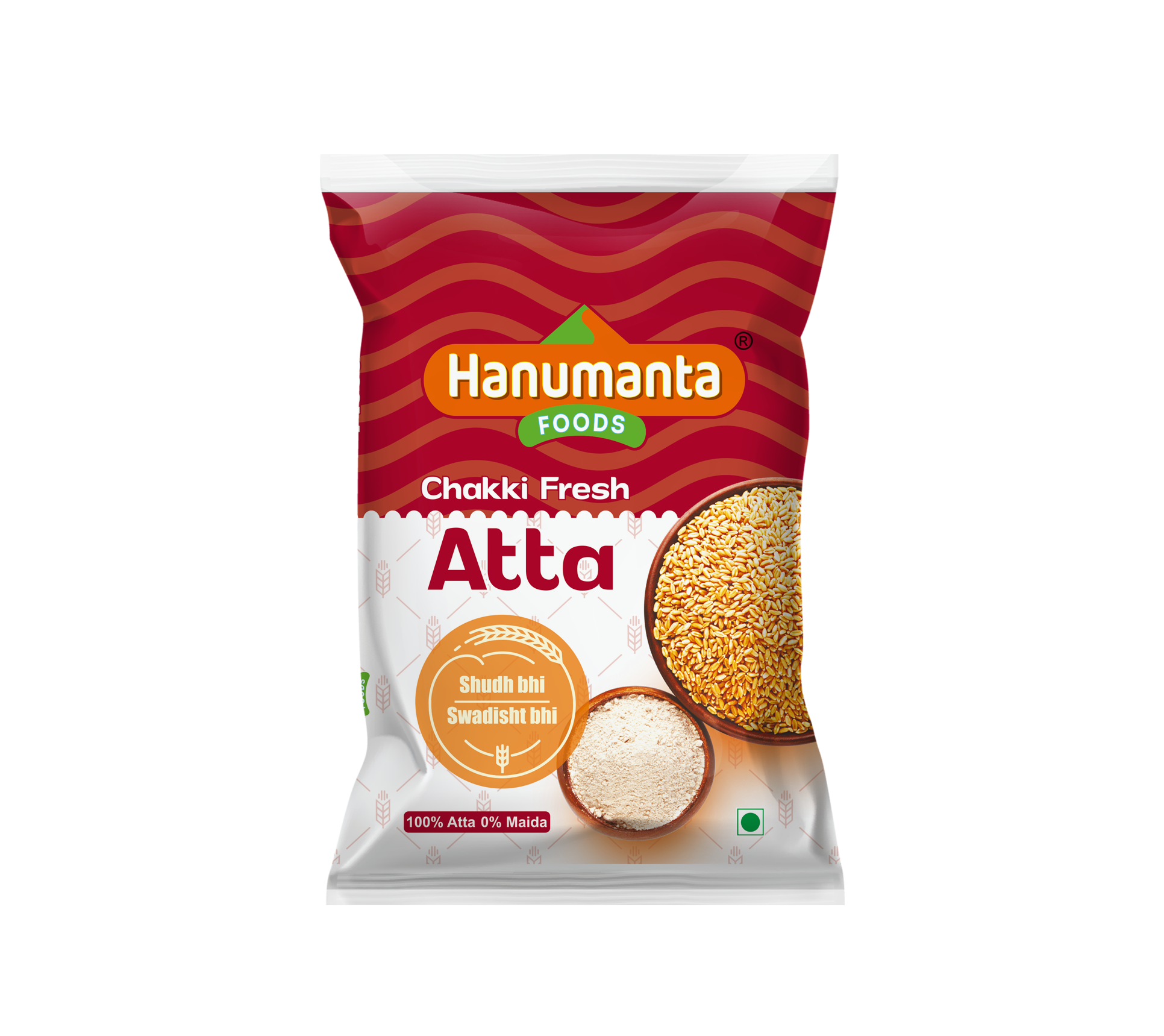 Hanumanta Foods Chakki Atta - 10Kg
