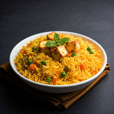 Vegetable Paneer Rice