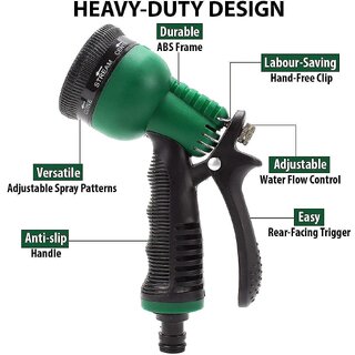 Water Spray Gun Nozzle For Gardening High Pressure Water Sprayer With Trigg view 2