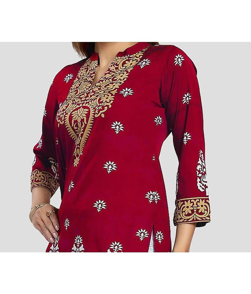 Crepe Short Kurti For Women (Pack of 1) view 2