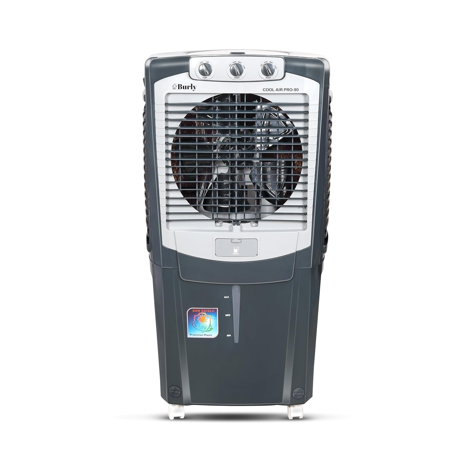 BHABURLY Cool Air Pro 90L Desert Air Cooler with High-Density Honeycomb Pads