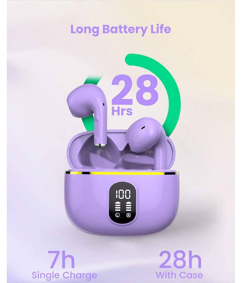 Life Like Wireless Earbuds In Ear TWS Purple view 2