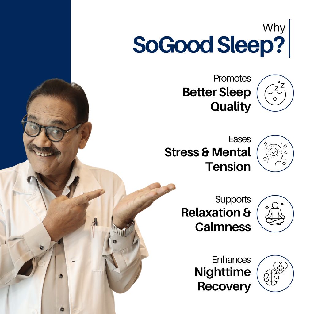 Cureayu SoGood Sleep Capsules | Ayurvedic Sleep Support | For Deep Rest & Calm Mind | 60 Capsules view 2
