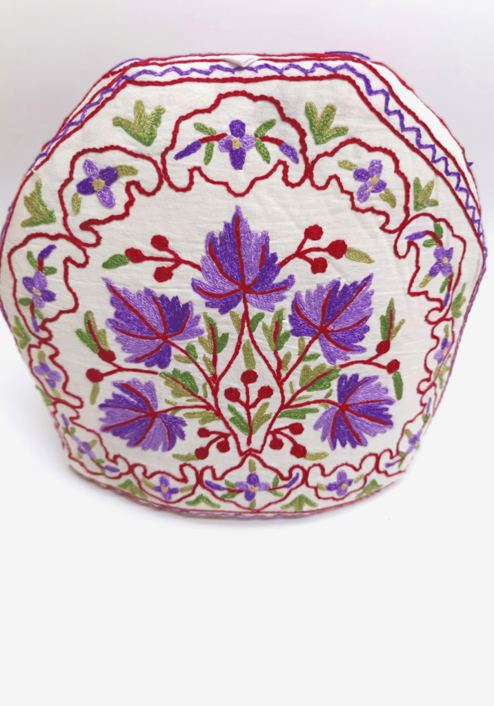 Kashmiri Embroidery Tea Cozy view 2