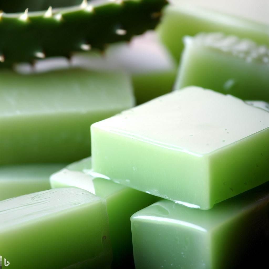 Aloe Vera Natural Handmade Soap: Pure Organic Bliss for Your Skin view 2