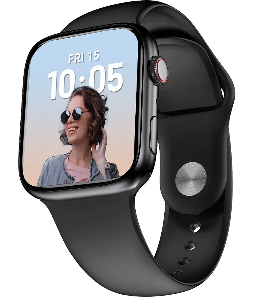 RD Kart 1.5 inch IPS BT Calling Smart Watch with Strap Upto 1-2 days Backup ( Pink )