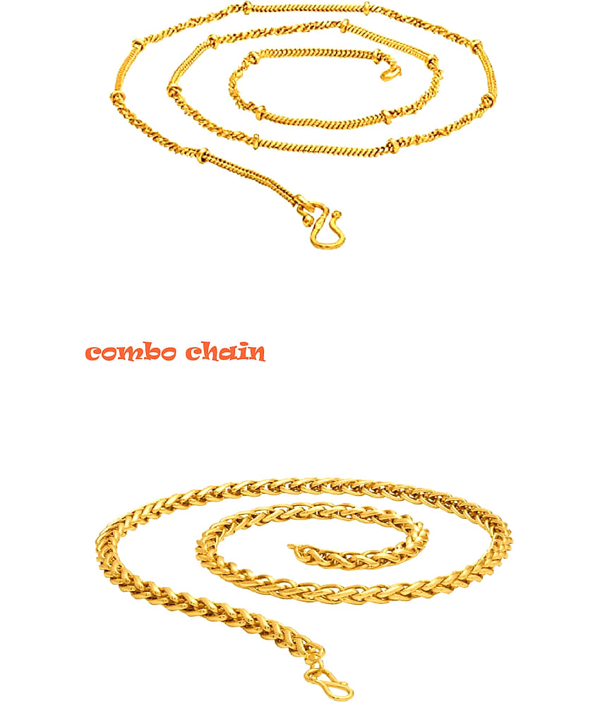 JIPPA Gold Plated Chain ( Set of 2 ) view 2