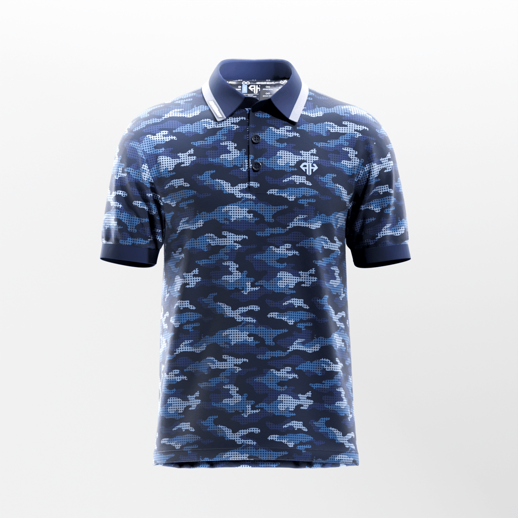 AH Air Force Camo Classic Polo view 2