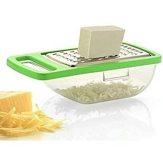 Cheese Grater - Premium Stainless Steel Grater for Effortless Shredding and Slicing view 2