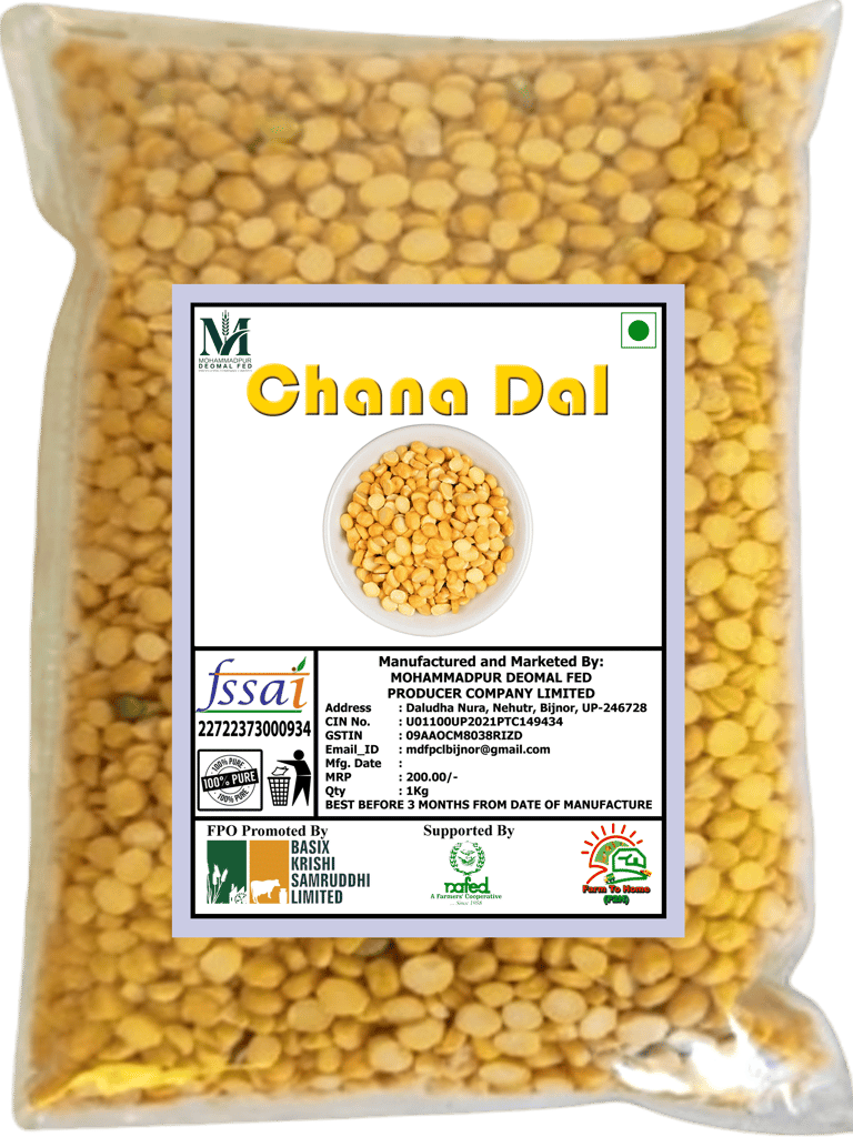 Chana Dal - 1Kg (pack of 3)