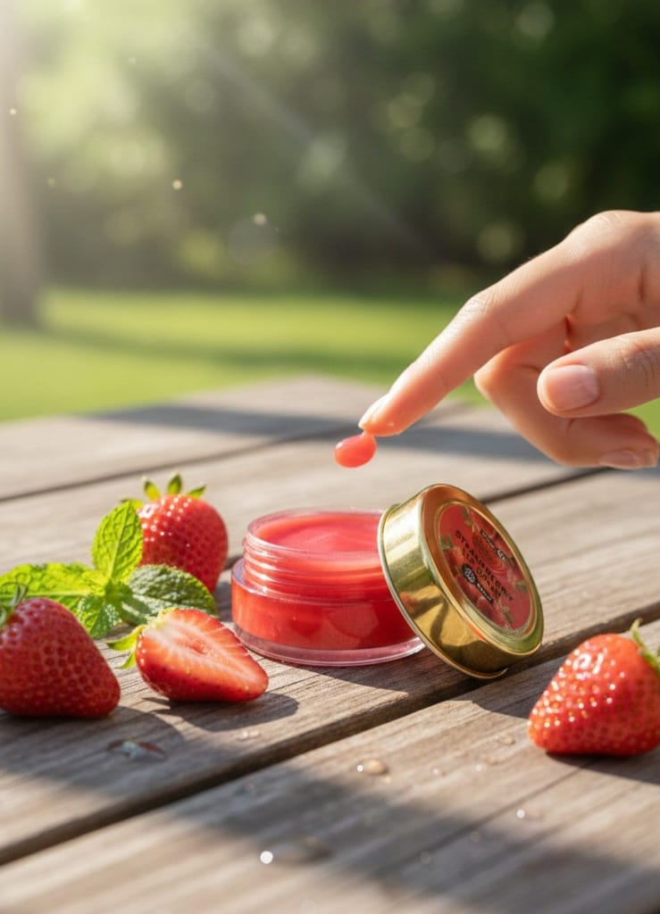 Strawberry SPF30 PA+++ Lip Balm view 2