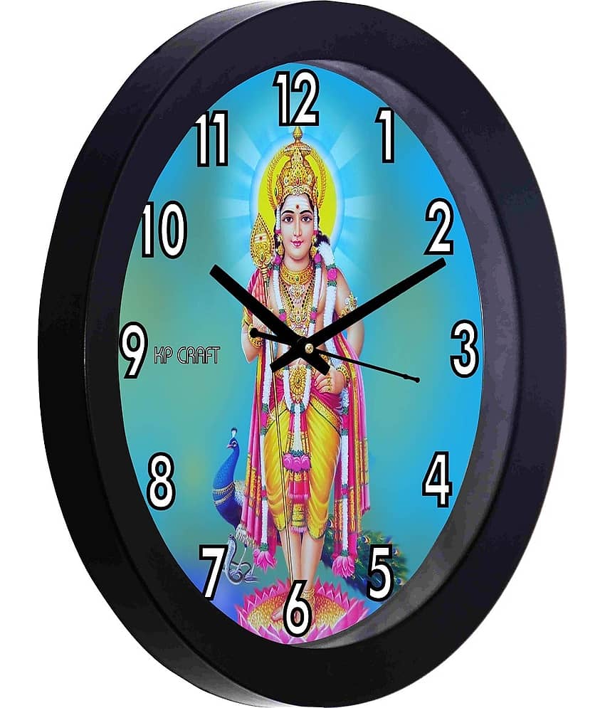 KP CRAFT - Circular Analog Wall Clock view 2