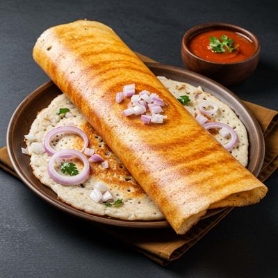 Onion Rava Dosa