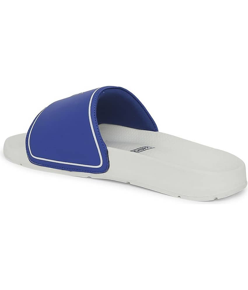 CHUPPS - Navy Blue Men's Slide Flip Flop view 2