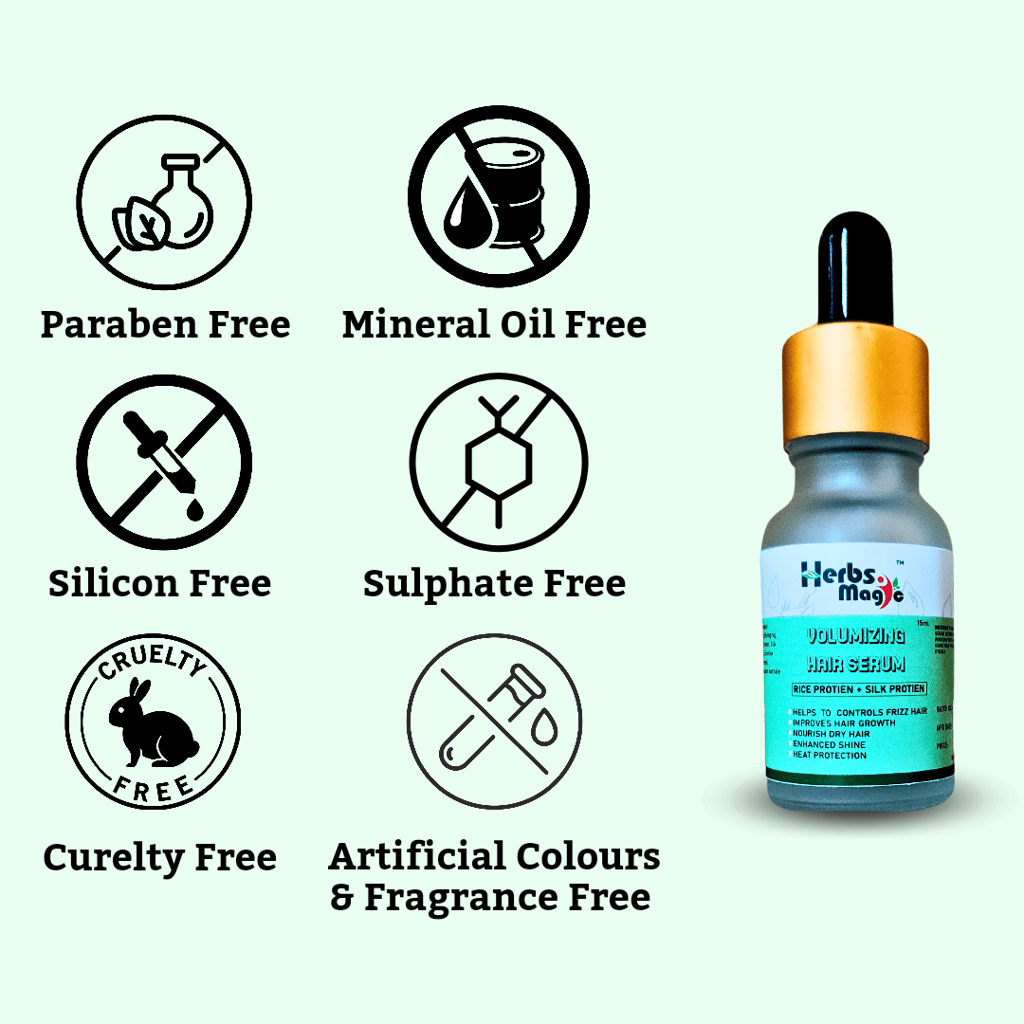 Hair Serum with Rice & Silk Protein,hair serum men,hair serum for dry hair,hair serum for women,hair serum for frizzy hair women,hair serum loreal,hair serum for hair fall control,hair serum for frizzy hair,hair serum for dry frizzy hair men view 2