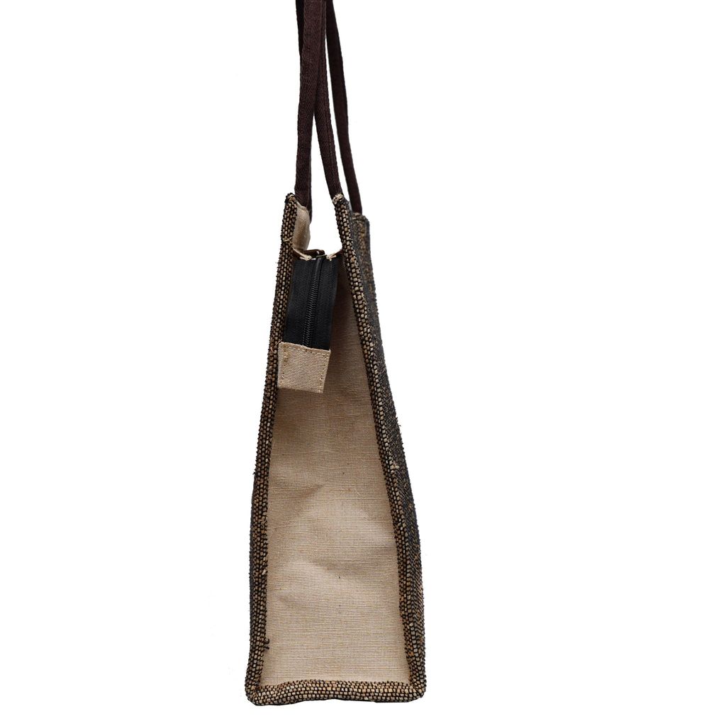 Banana Fibre D1 Drappe Bag (1SGABAGKA00054) view 2