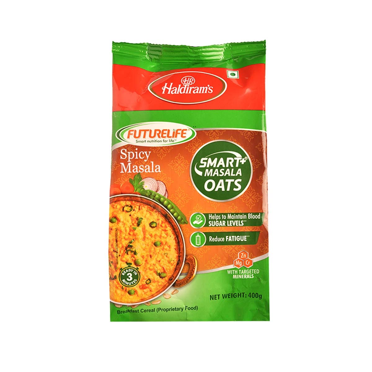 Futurelife Smart Spicy Masala Oats 400 Gms