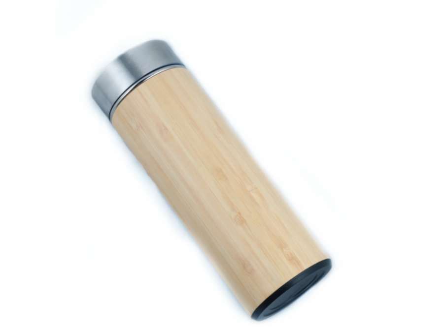 Bamboo Bottle Eco-Friendly Reusable Water Bottle - 280 gm view 2