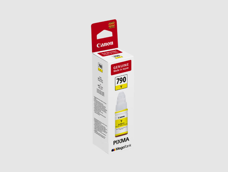 Canon Ink Bottle GI 790 Yellow view 2