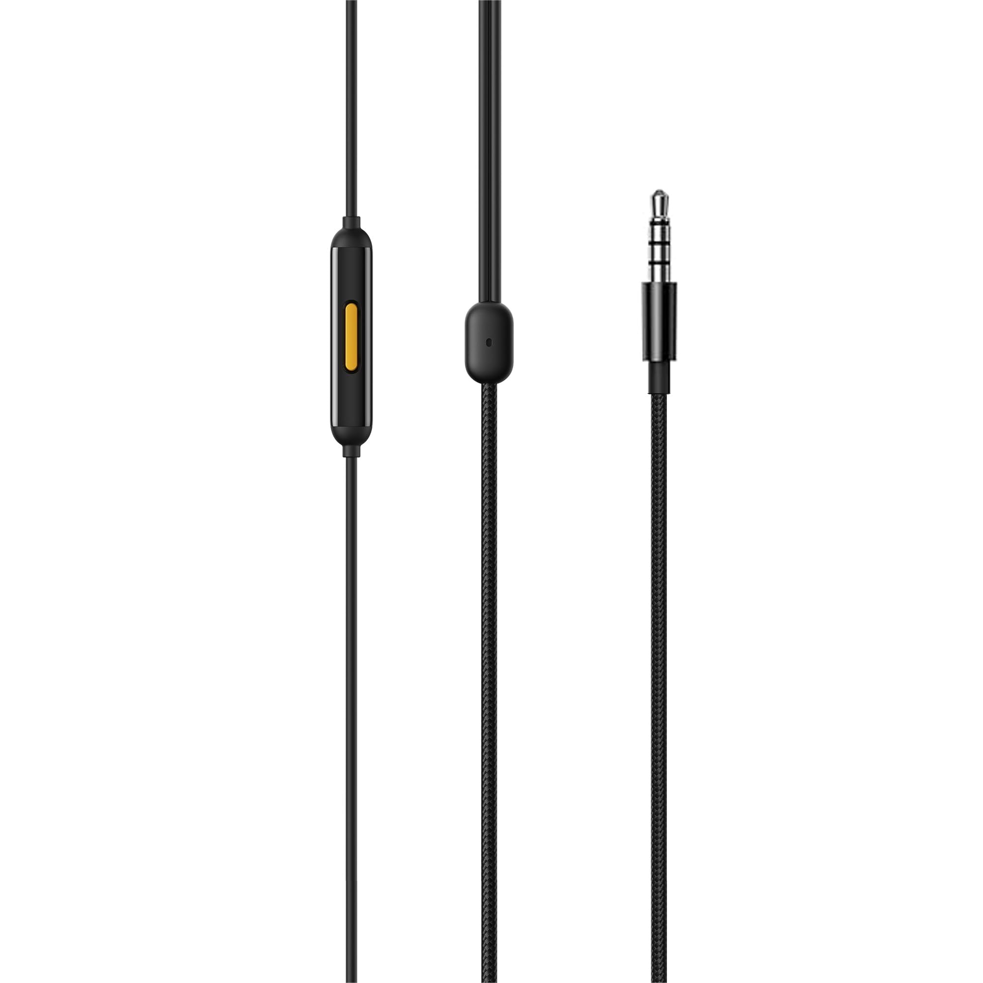 realme Buds 3 (3.5 mm) Wired in Ear Earphones with Mic (Black) view 2