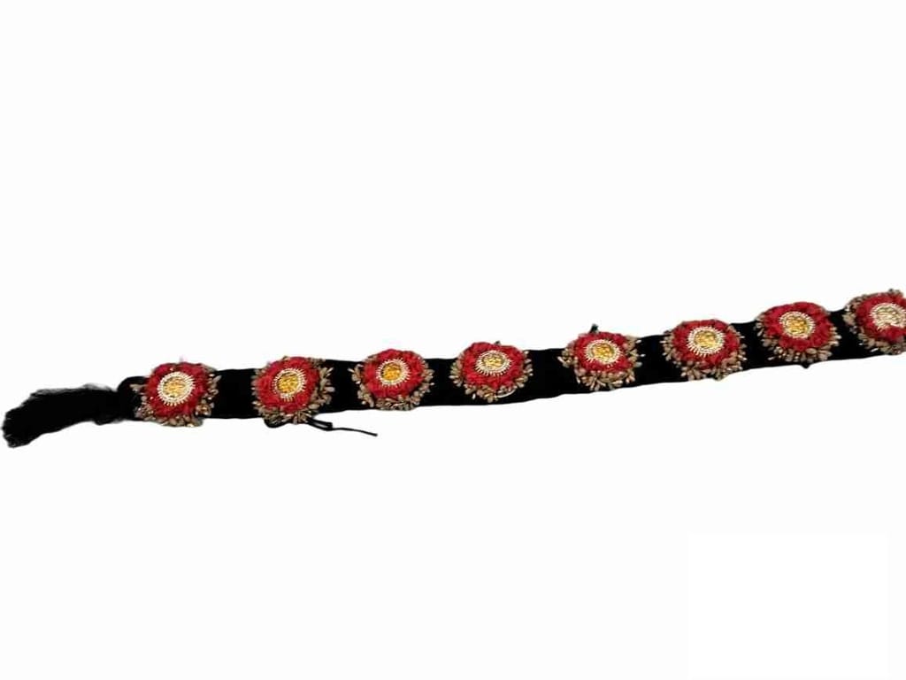 Bridal Hair Accessory Juda Pin With Gajra Bun Flower for Women view 2