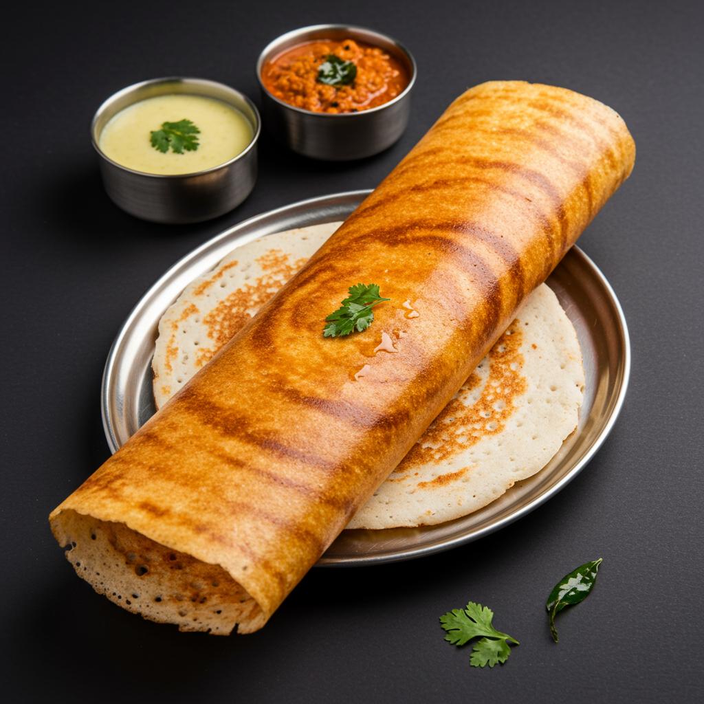 Ghee Roast Plain Dosa