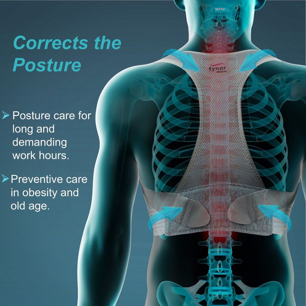 Posture Corrector Back Force, Effective Posture Correction for Men & Women Posture Corrector - MULTICOLOUR view 2