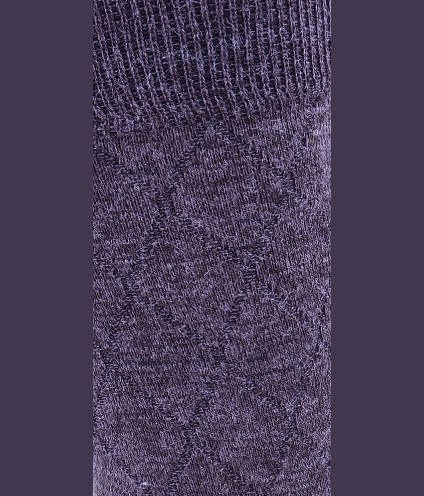 RC. ROYAL CLASS - Woollen Men's Self Design Multicolor Mid Length Socks ( Pack of 5 ) view 2